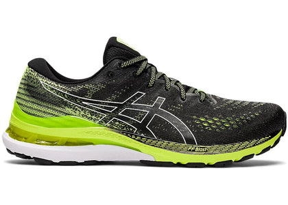 ASICS Gel-Kayano 28 Black Hazard Green - authentic ASICS sneakers