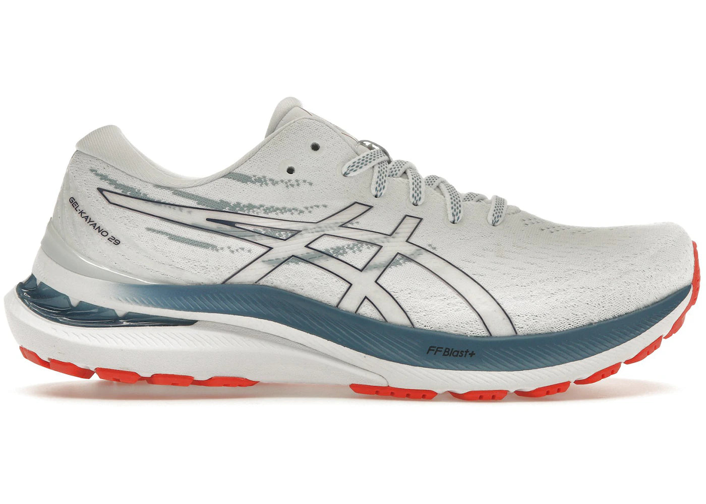 ASICS Gel-Kayano 29 White Deep Ocean