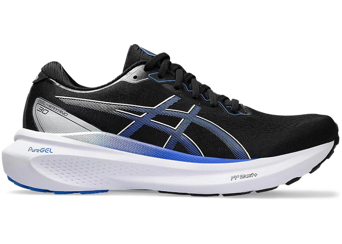 ASICS Gel-Kayano 30 Black Illusion Blue - vue secondaire A