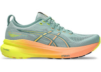 ASICS Gel-Kayano 31 Paris Light Celadon Safety Yellow