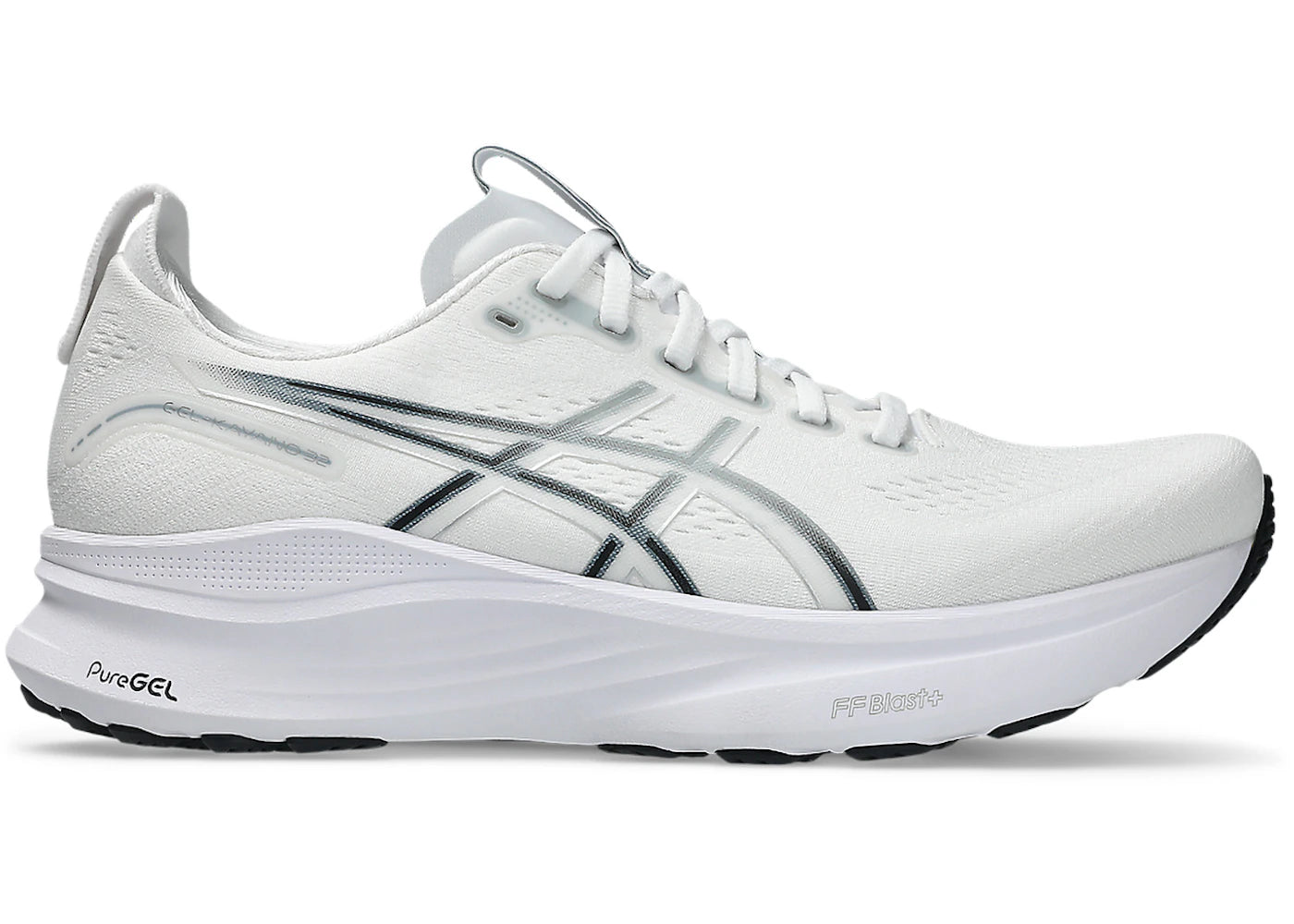 ASICS Gel-Kayano 32 White Pure Silver - vue 360