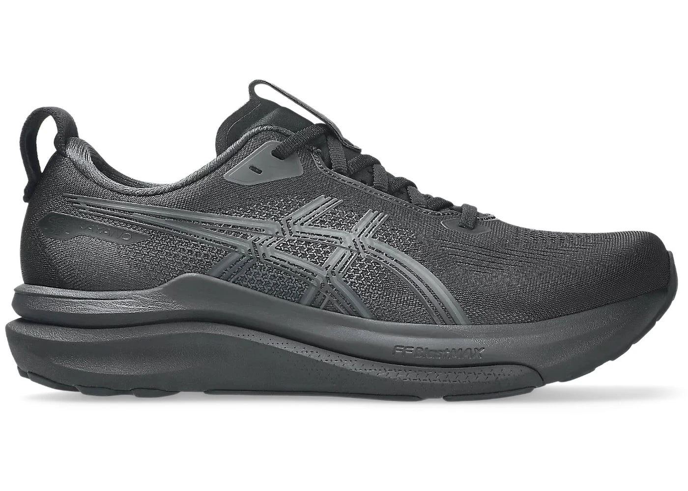 ASICS Gel-Kayano 33 Triple Black - vue 360