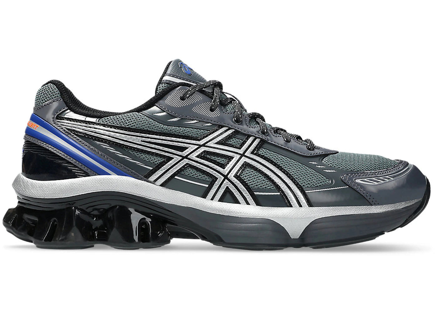 ASICS Gel-Kinetic Fluent Carrier Grey Pure Silver Blue - vue secondaire A