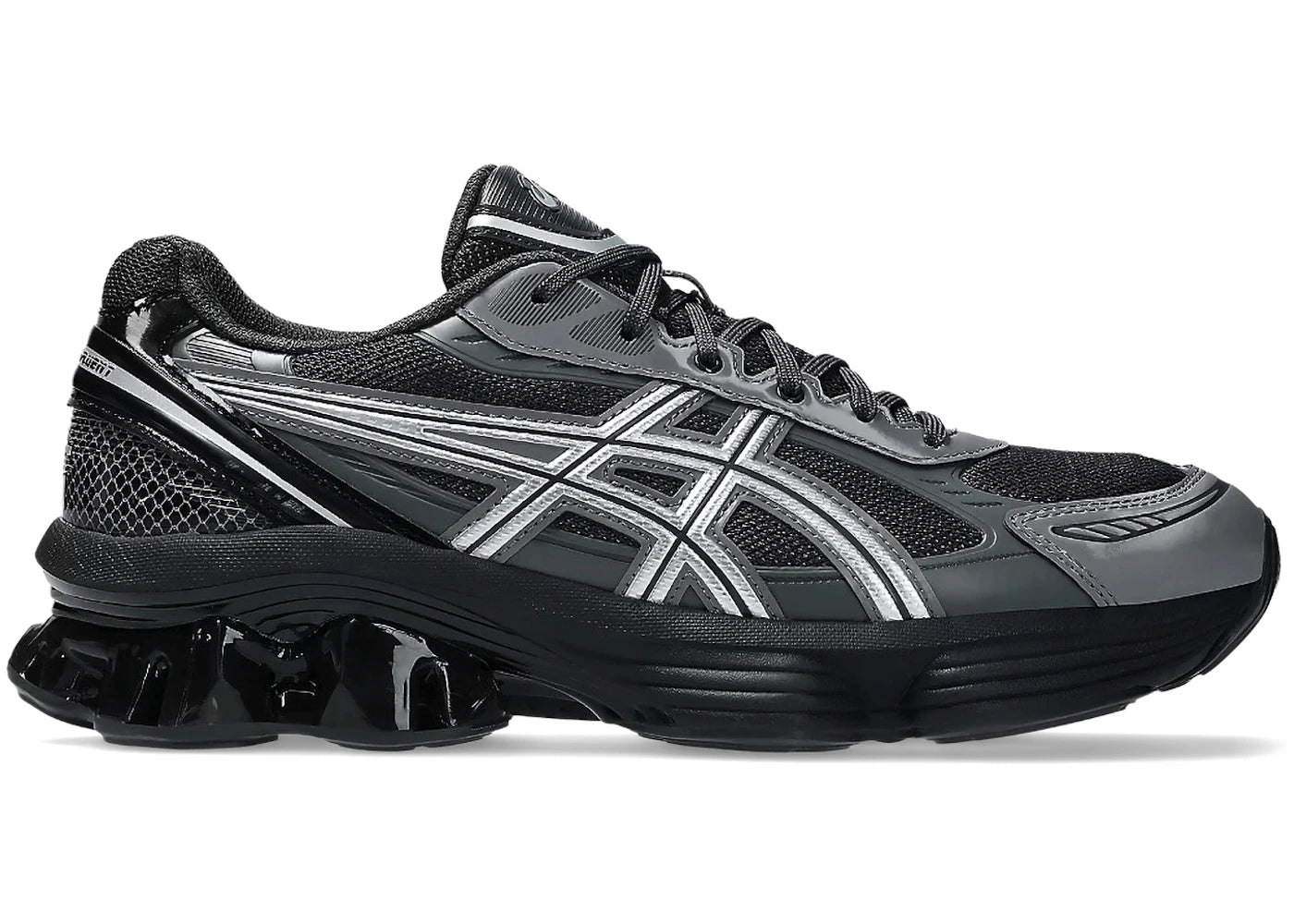 ASICS Gel-Kinetic Fluent Graphite Grey Pure Silver - vue 360