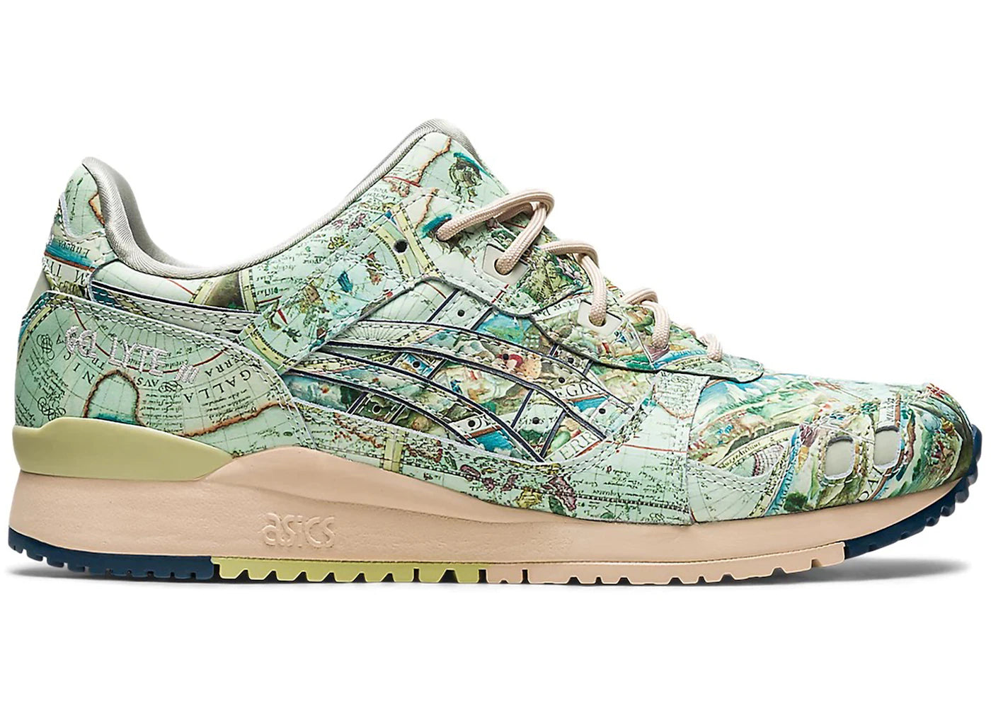 ASICS Gel-Lyte III atmos Aged Map - vue secondaire A