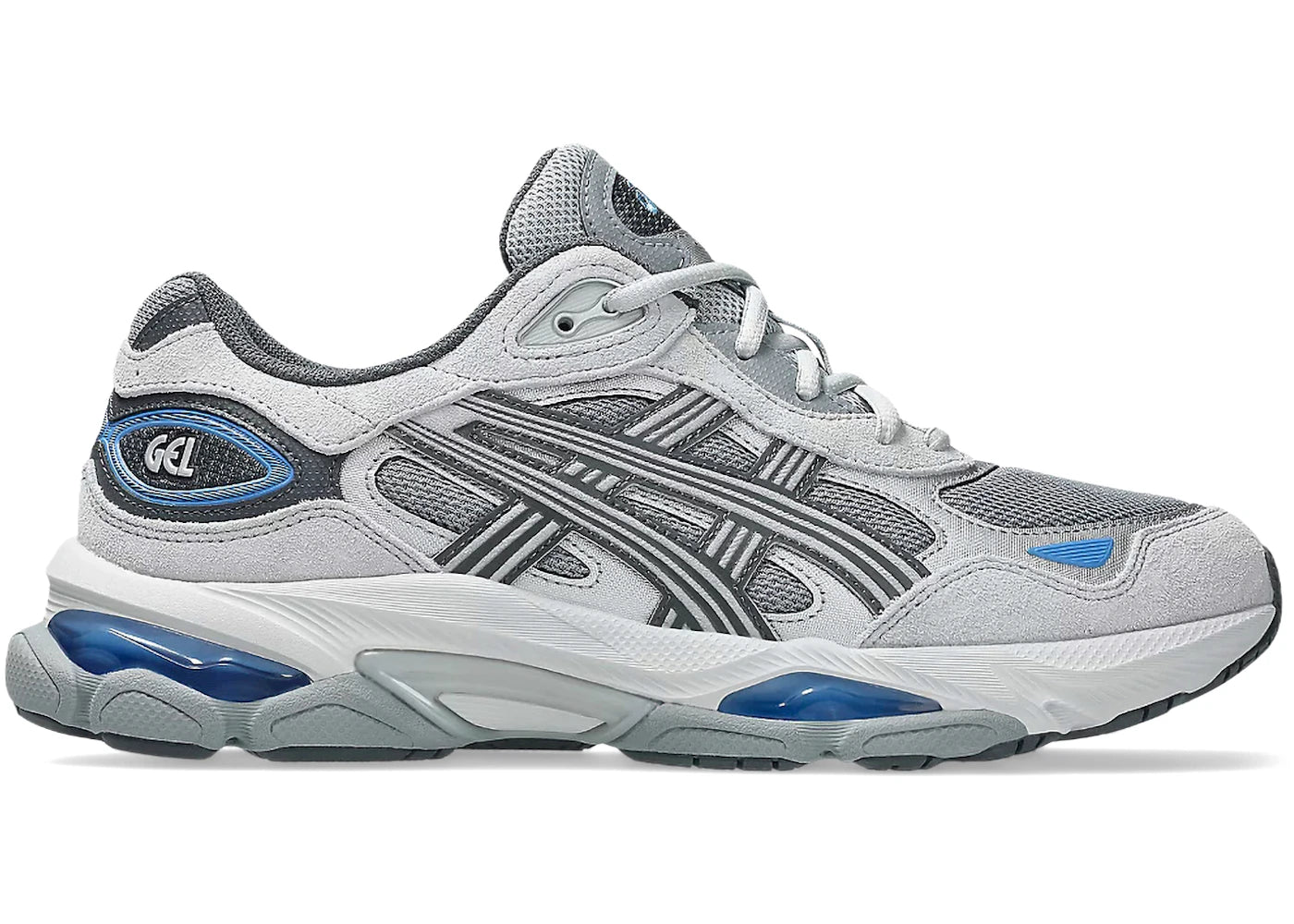 ASICS Gel-NYC 2.0 Gravel Piedmont Grey Blue - vue 360