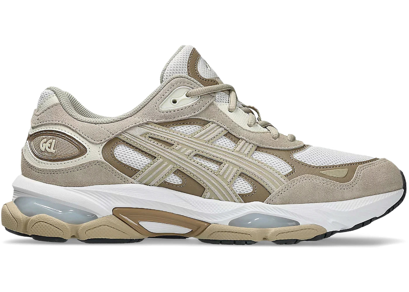 ASICS Gel-NYC 2.0 White Feather Grey - vue 360