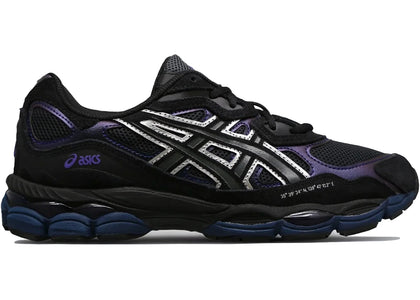 ASICS Gel-NYC Black Graphite Grey Purple sneakers - authentic streetwear shoes