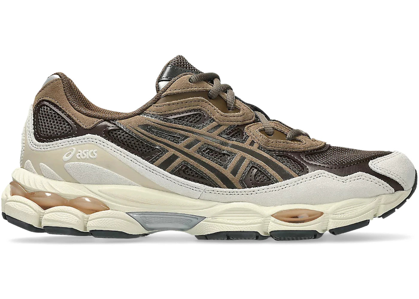 ASICS Gel-NYC Brown Storm Black Coffee - vue 360