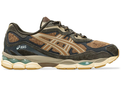 ASICS Gel-NYC Brown Storm Tan Presidio sneakers - authentic streetwear shoes