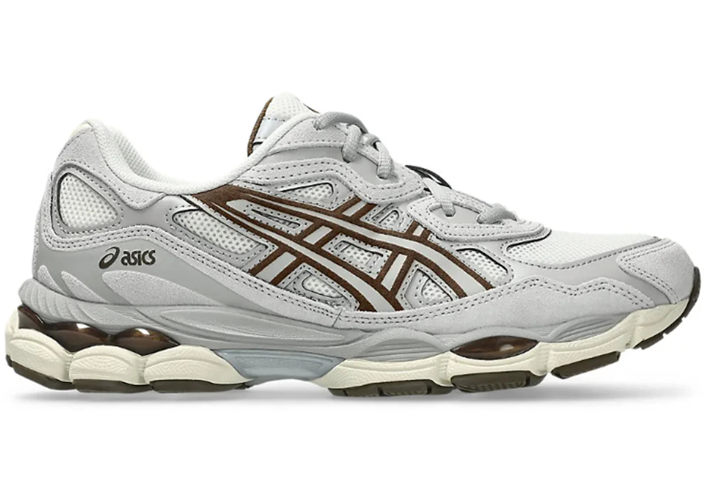 ASICS Gel-NYC Cream Cement Grey Brown - vue 360