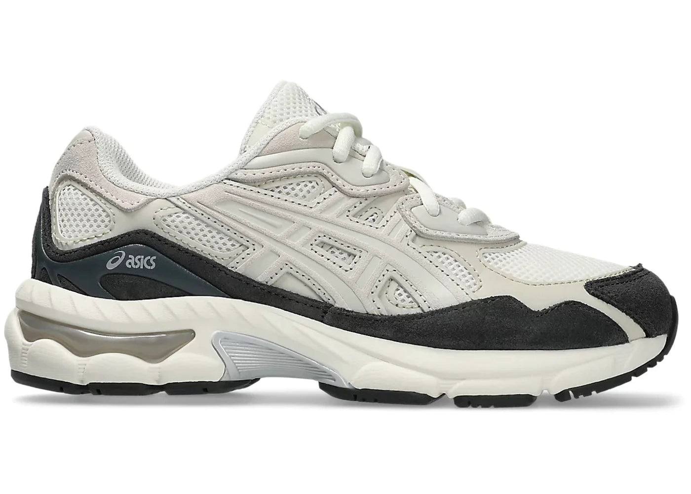 ASICS Gel-NYC Cream Smoke Grey (GS) - vue secondaire A