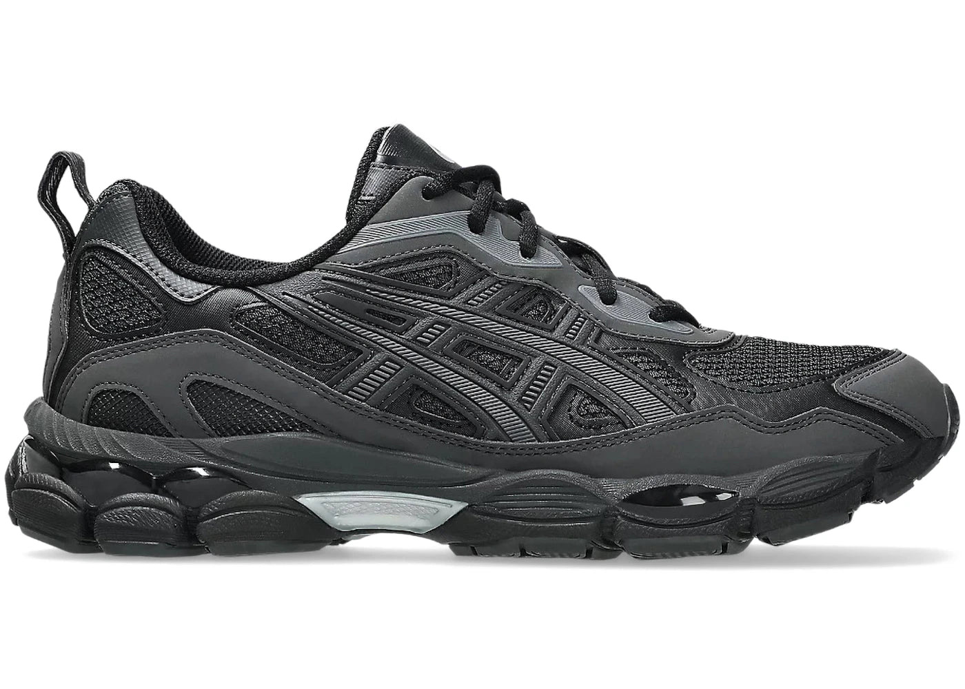 ASICS Gel-NYC RGD Black Graphite Grey - vue 360