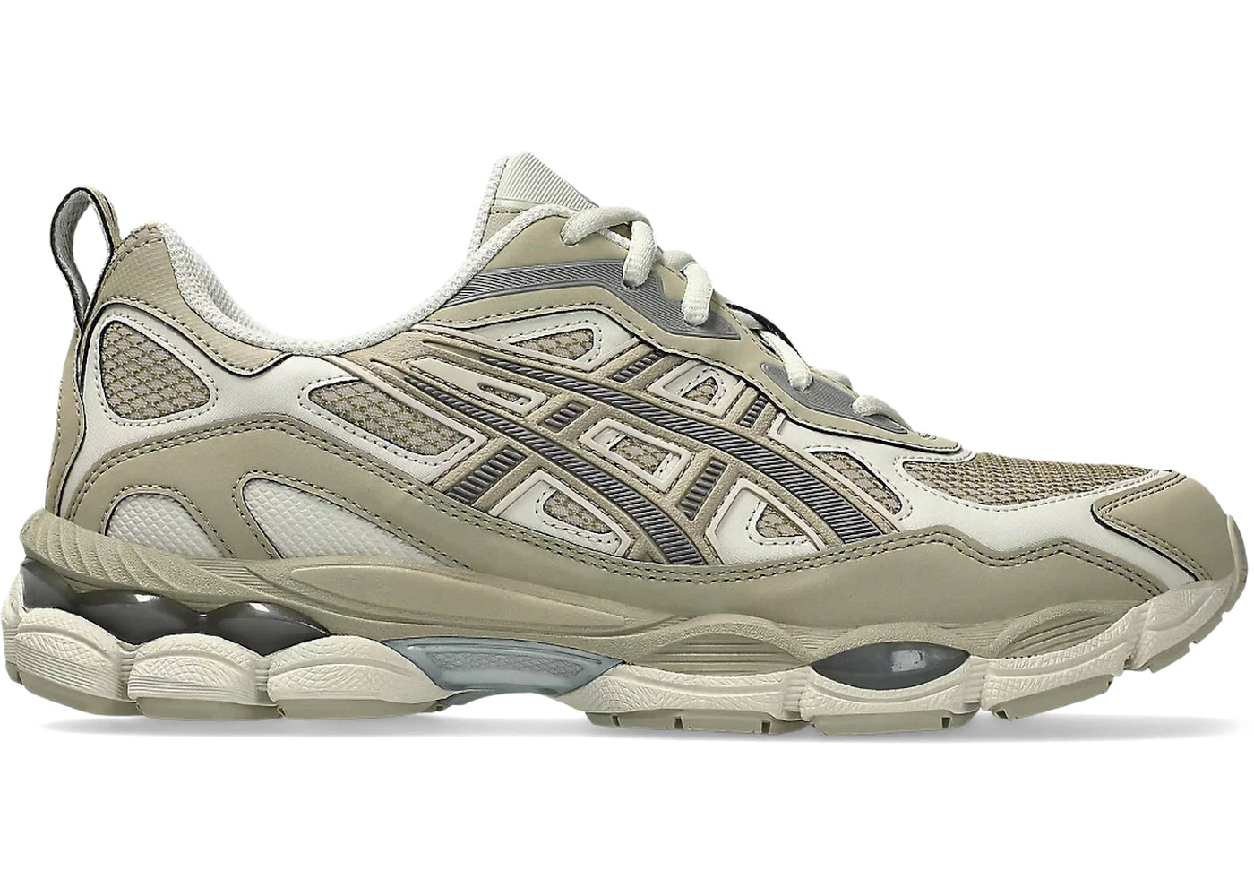 ASICS Gel-NYC RGD Smoke Grey Wool - vue 360