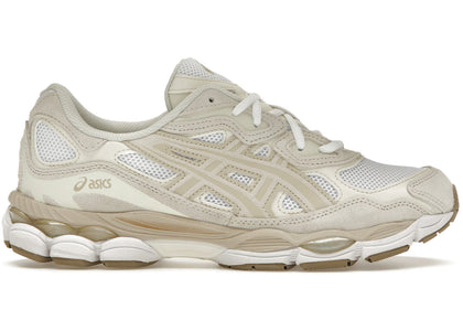 ASICS Gel-NYC White Feather Grey sneakers - authentic streetwear shoes