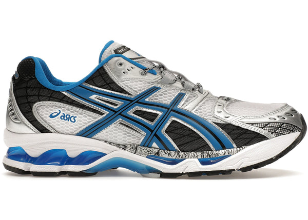 ASICS Gel-Nimbus 10.1 White Directoire Blue sneakers - authentic streetwear shoes