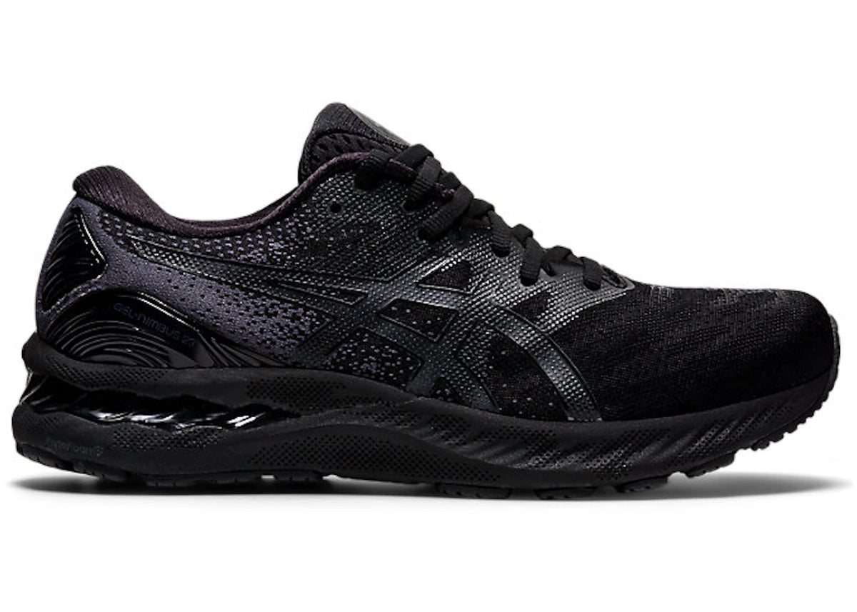 ASICS Gel-Nimbus 23 Triple Black - vue 360