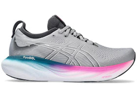 ASICS Gel-Nimbus 25 Sheet Rock White Pink (Women's) - vue 360