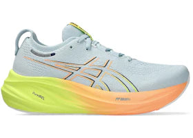 ASICS Gel-Nimbus 26 Paris Cool Grey Safety Yellow (Women's) - vue 360