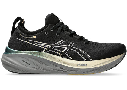 ASICS Gel-Nimbus 26 Platinum Black Champagne - sneakers view 2