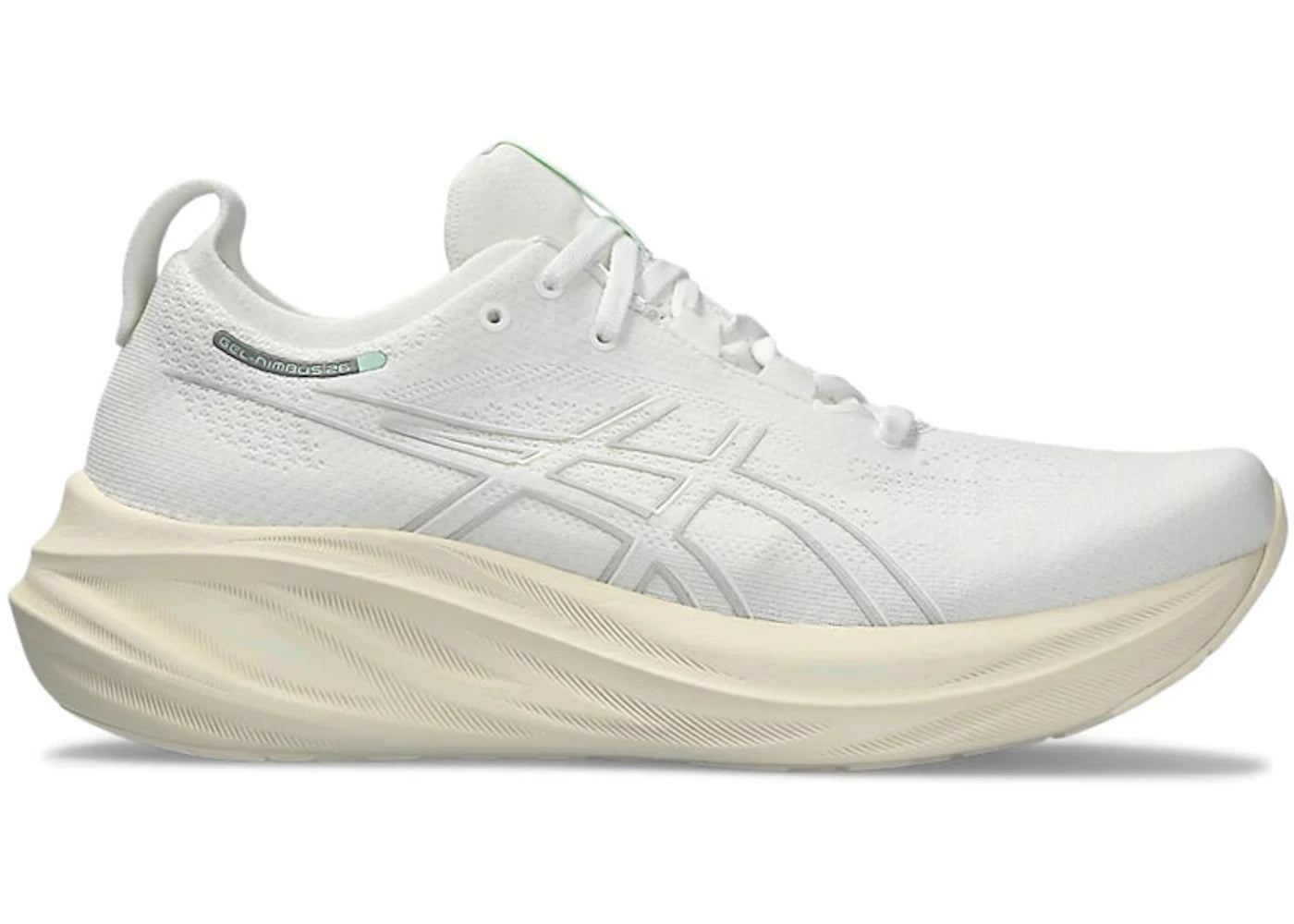 ASICS Gel-Nimbus 26 White Off White