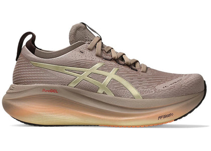 ASICS Gel-Nimbus 27 Luxe Taupe Grey (Women's) sneakers - authentic ASICS shoes