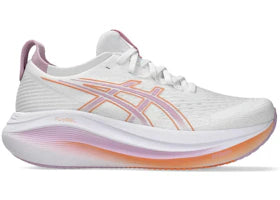 ASICS Gel-Nimbus 27 White Light Ube (Women's)