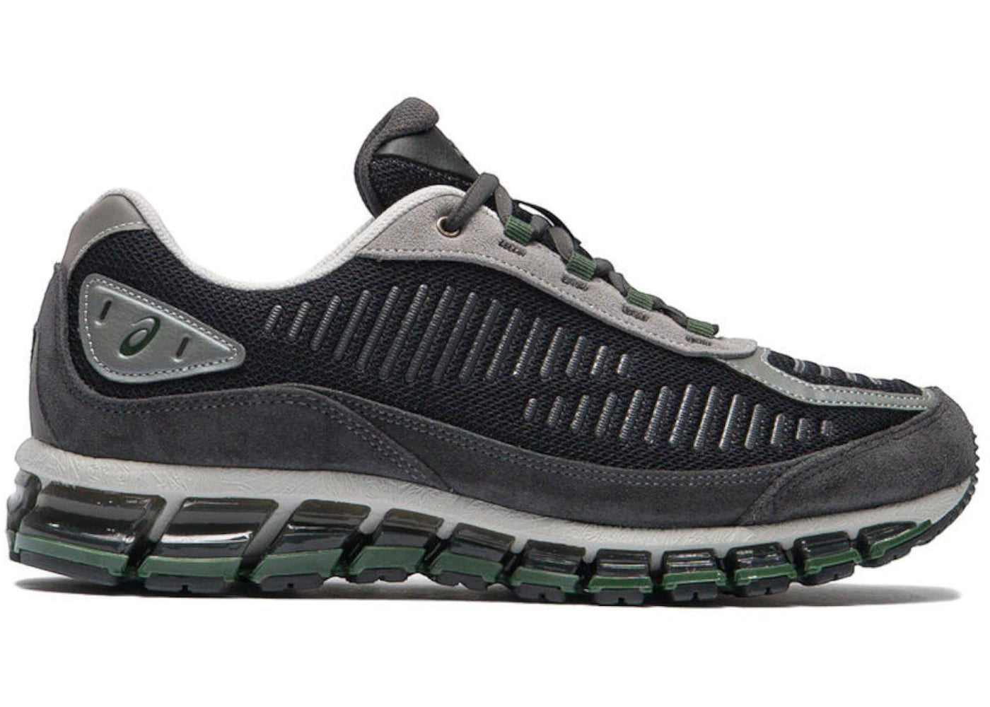 ASICS Gel-Quantum 360 I AMP Black Obsidian Grey - vue 360