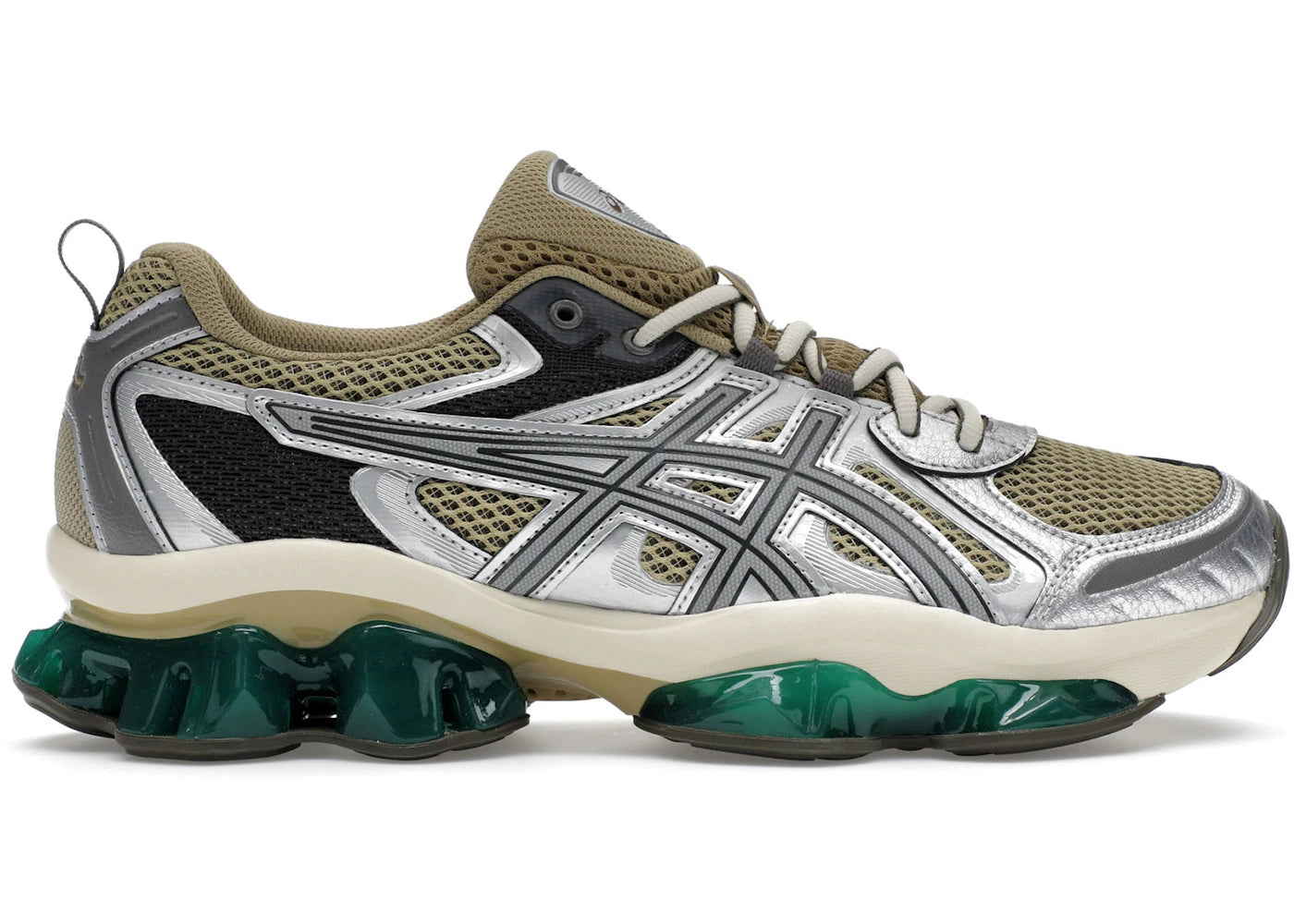 ASICS Gel-Quantum Kinetic Khaki Beige Pure Silver