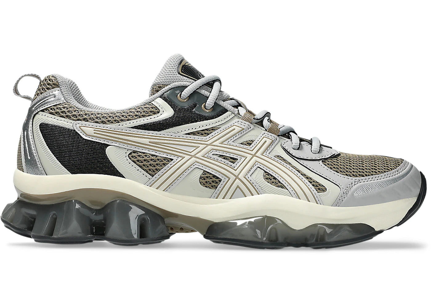 ASICS Gel-Quantum Kinetic Pepper Cement Grey - vue 360