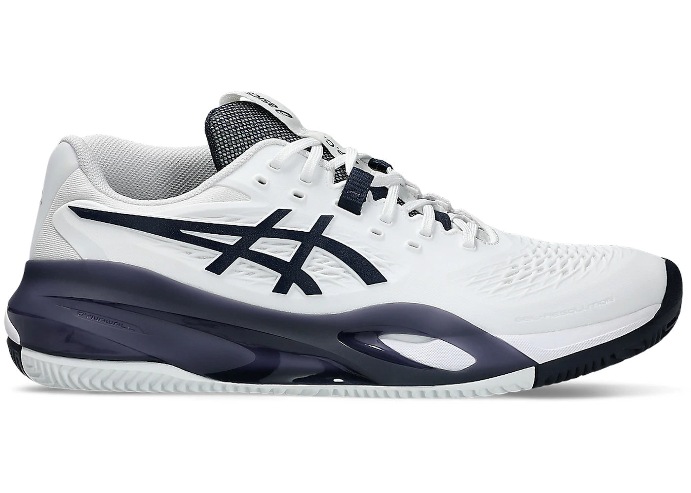 ASICS Gel-Resolution X Clay A.P.C White Midnight - vue 360