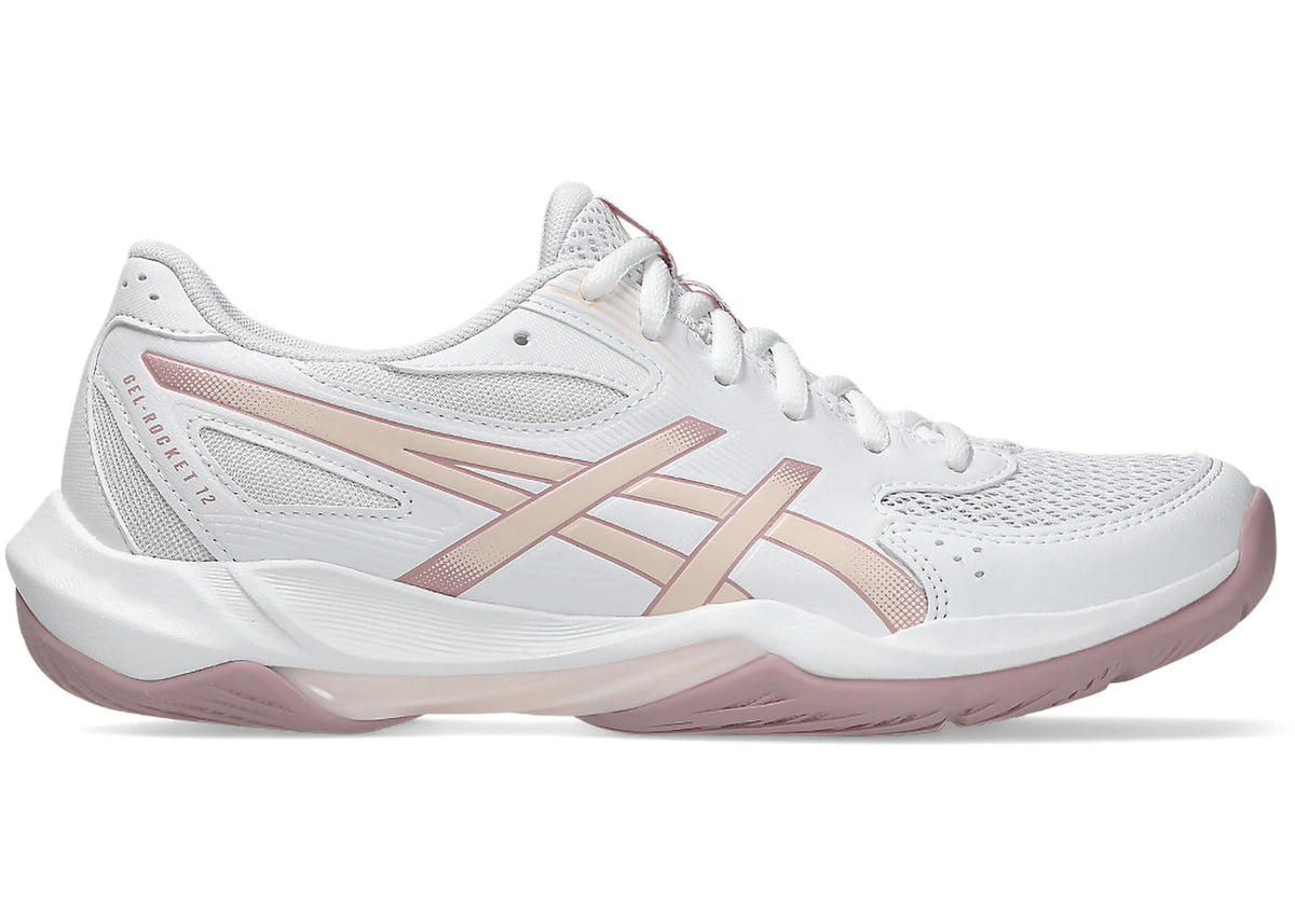 ASICS Gel-Rocket 12 White Pearl Pink (Women's) - vue secondaire A