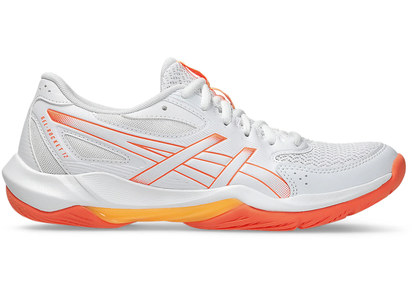 ASICS Gel-Rocket 12 White Vivid Coral (Women's) - vue secondaire A