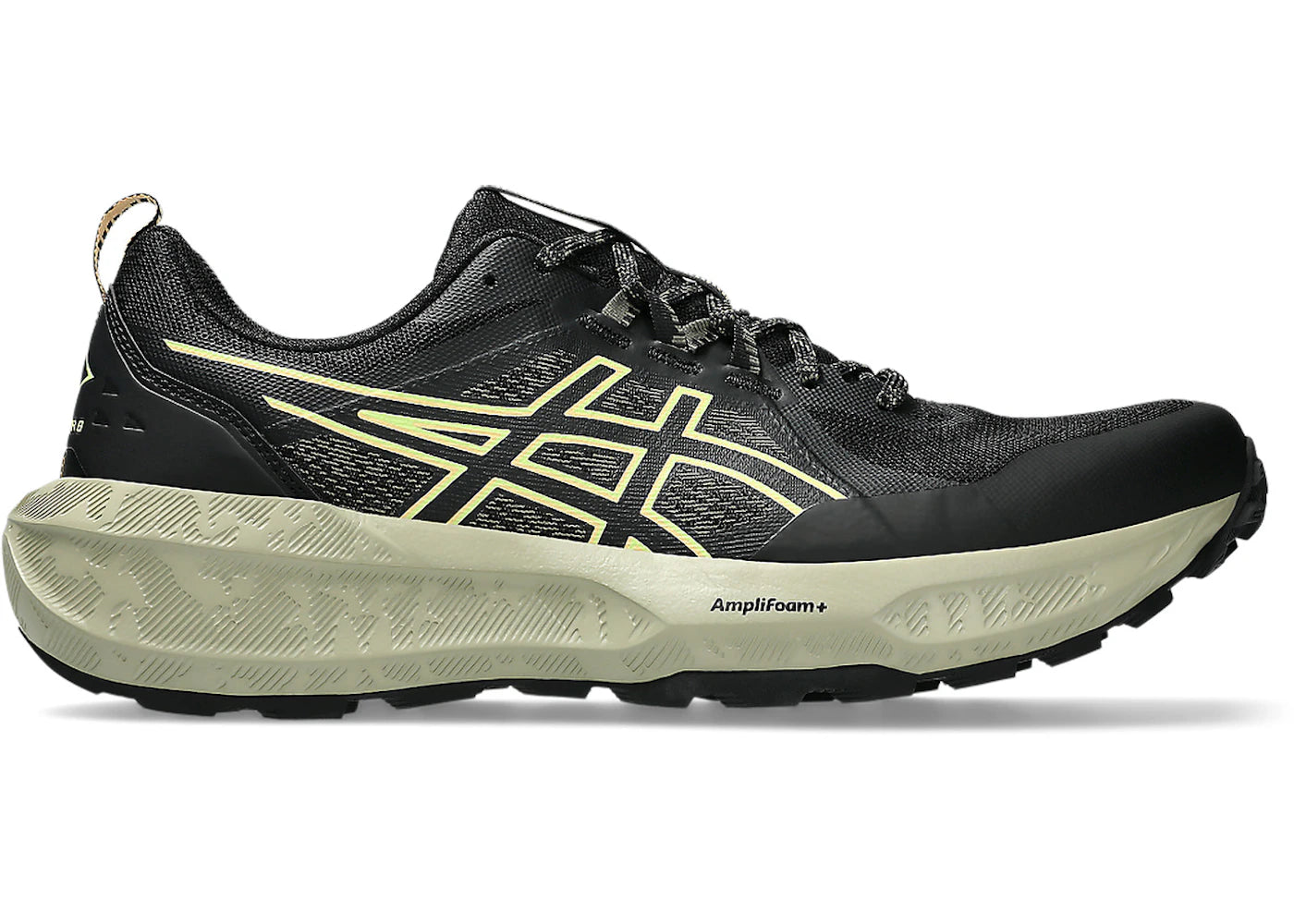 ASICS Gel-Sonoma 8 Black Lime Green - vue 360