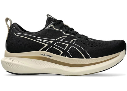 ASICS GlideRide Max Black Oatmeal - authentic ASICS sneakers