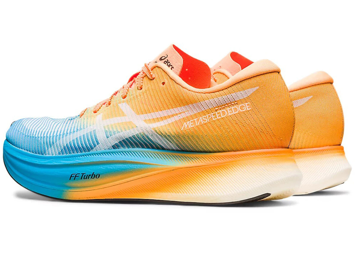 ASICS Metaspeed Edge+ Island Blue Orange Pop - vue secondaire B