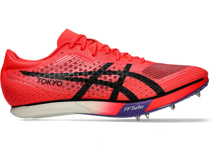 ASICS Metaspeed MD Flash Red Black - authentic ASICS sneakers