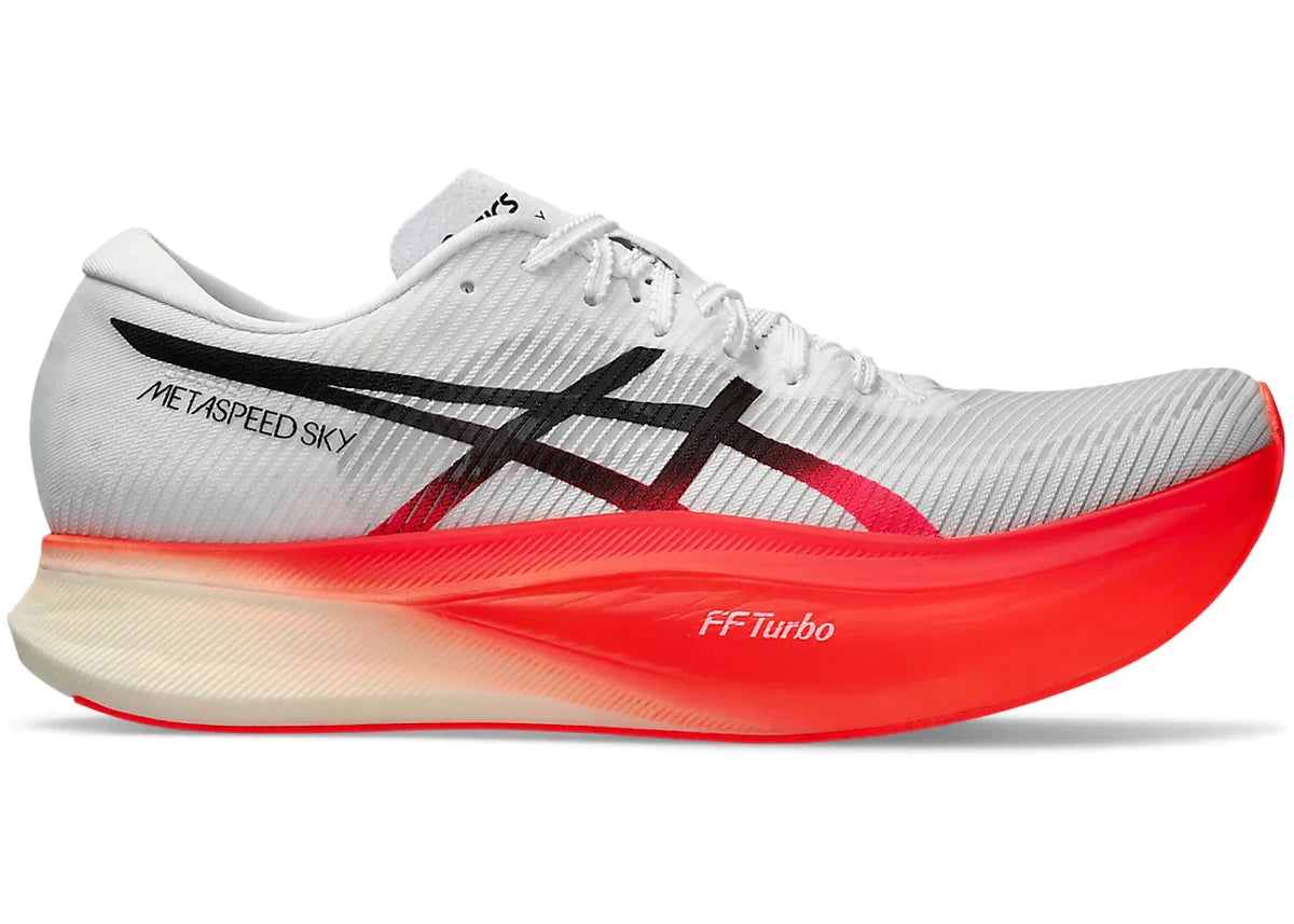 ASICS Metaspeed Sky+ White Sunrise Red - vue secondaire A