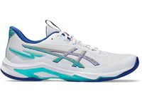 ASICS Netburner Ballistic FF 4 White Asics Blue