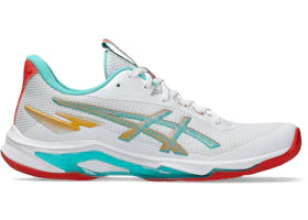 ASICS Netburner Ballistic FF 4 White Sea Glass (Women's)