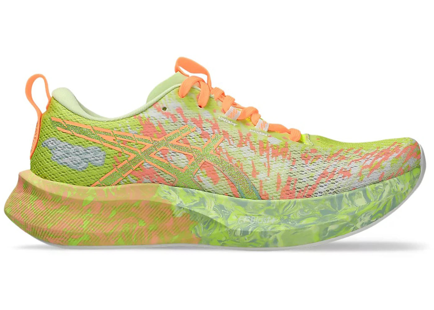 ASICS Noosa Tri 16 Safety Yellow Cool Matcha (Women's) - vue secondaire A