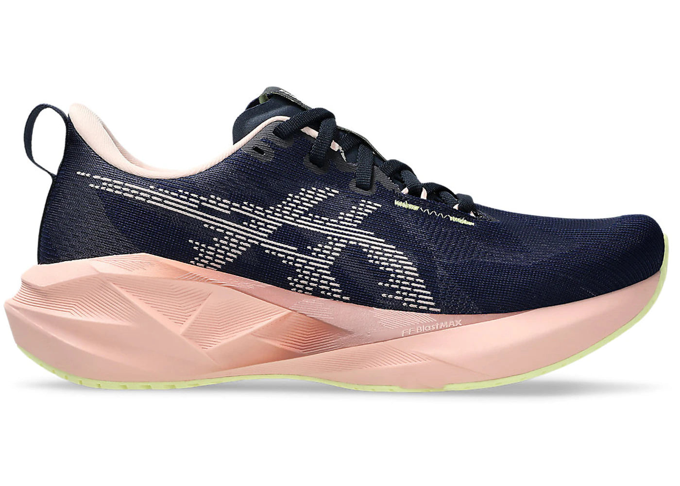 ASICS Novablast 5 Midnight Breeze Peach (Women's) sneakers - authentic ASICS shoes