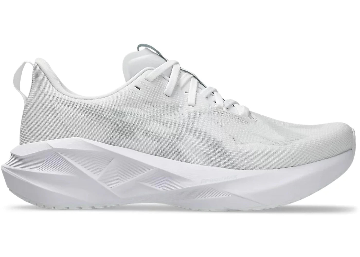 ASICS Novablast 5 White Piedmont Grey