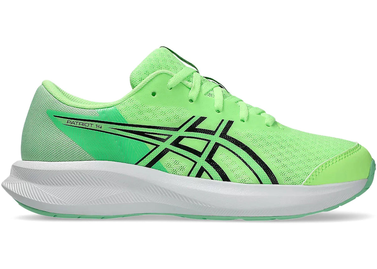 ASICS Patriot 14 Illuminate Green Black (GS) - vue secondaire A