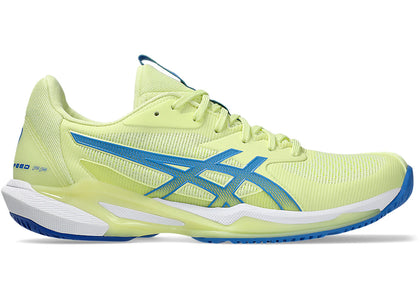 ASICS Solution Speed FF 3 Huddle Yellow Blue Coast (Women's) - sneakers view 2