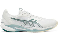 ASICS Solution Speed FF 3 White Pitch Green