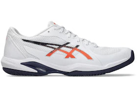 ASICS Solution Swift FF 2 White Nova Orange - vue 360