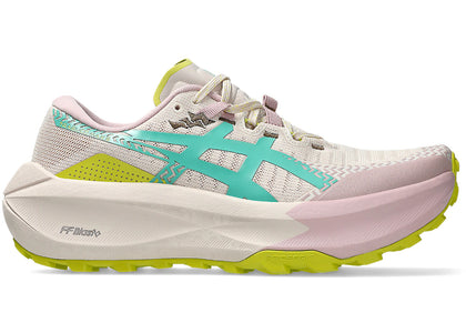 ASICS Trabuco Max 5 Mineral Beige Aurora Green (Women's) - sneakers view 2