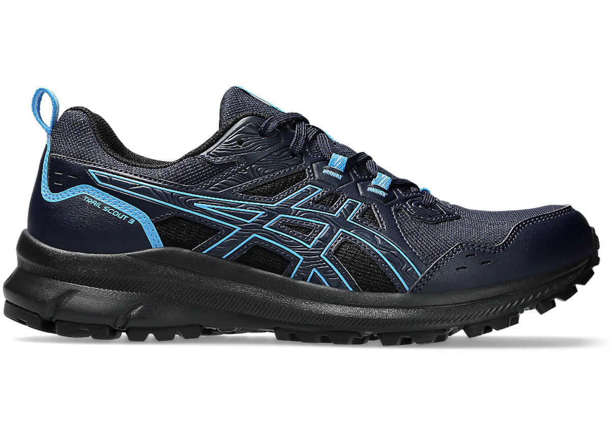 ASICS Trail Scout 3 Midnight Light Blue - vue secondaire A