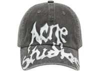 Acne Studios Gothic Logo Cap Faded Black